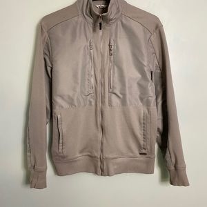 Calvin Klein Milky Gray Bomber Jacket.